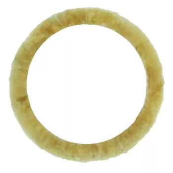 IWH vairo apdangalas iš natūralaus ėriuko kailio, smėlio spalvos, 35–41 cm 102712