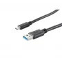 EXERTIS CONNECT USB 3.1 Type-C į USB 3.0 Type-A laidas, 1,8 m, juodas 39910223