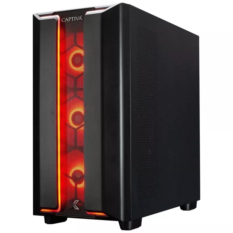 CAPTIVA Advanced Gaming R98-754 stalinis kompiuteris - AMD Ryzen 7 5700X, GeForce RTX 5060 Ti 16GB, 32GB RAM, 1TB SSD, be OS