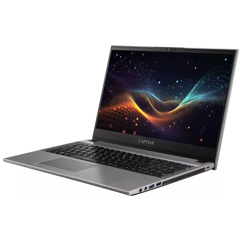 Captiva Notebook Power Starter I81-264 i7-1255U 15,6 inch nešiojamas kompiuteris su 8GB RAM, 250GB SSD, DVD-RW ir Windows 11 Home