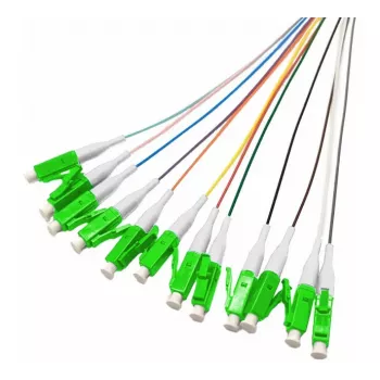 Tecline OM5 LC/UPC šviesolaidžio pigtailai, 12 vnt., 2,0 m, spalvomis koduoti 20500018