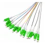 Tecline OM5 LC/UPC šviesolaidžio pigtailai, 12 vnt., 2,0 m, spalvomis koduoti 20500018