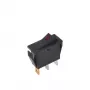 IWH raudonas apšviestas svirtinis jungiklis 12V/24V 10A ON-OFF SPST 19029