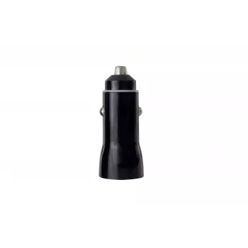 IWH dvigubas USB-C automobilinis įkroviklis 2.1A juodas 019053