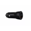 IWH dvigubas USB-C automobilinis įkroviklis 2.1A juodas 019053
