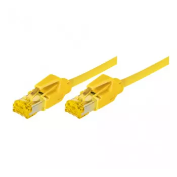 TECLINE Dätwyler Cat 6a S/FTP komutacinis kabelis, PiMF, geltonas, 3,0 m, 10 Gbit/s, be halogenų, Hirose TM31 jungtys 78003Y