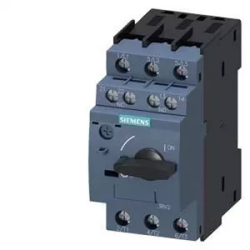 Siemens SIRIUS 3RV2 variklio starterio apsauginis jungiklis 3RV2021-1EA15, 1,6-2,5 A, 3 polių, 690 V