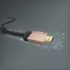 Hama 00205024 HDMI kabelis 0,75 m HDMI Type A (Standard) juodas, rožinis