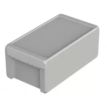 BOPLA Euromas II sieninis korpusas, ABS, šviesiai pilkos spalvos RAL 7035, 125 x 231 x 90 mm, IP65 96035235