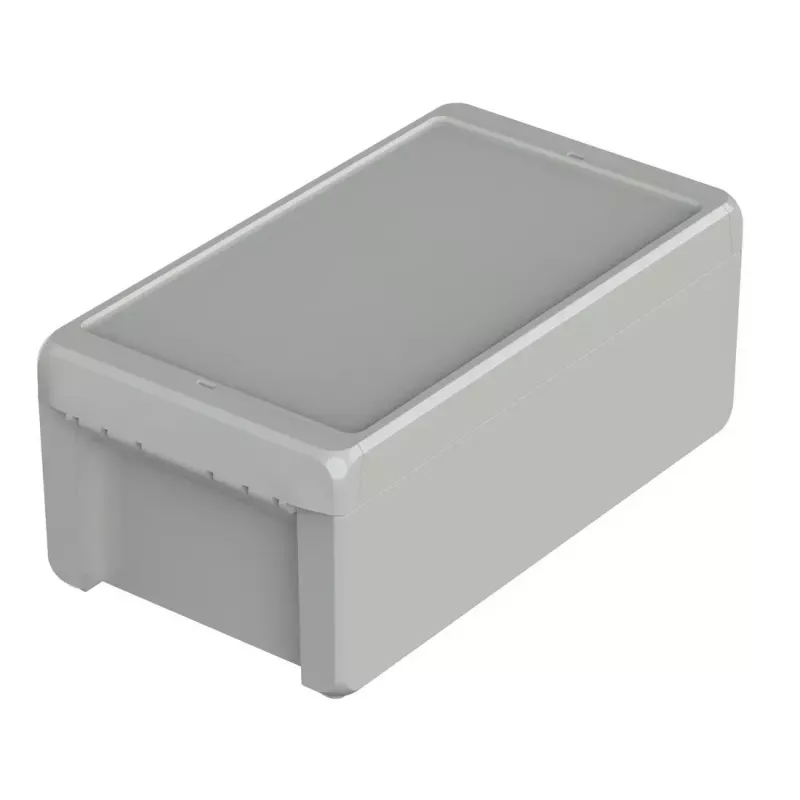 BOPLA Euromas II sieninis korpusas, ABS, šviesiai pilkos spalvos RAL 7035, 125 x 231 x 90 mm, IP65 96035235