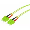 Tecline HD OM5 daugiamodis optinis komutacinis kabelis, SC Duplex į SC Duplex, 50/125 µm, žalios spalvos, 3 m 796SS03