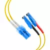 EFB-Elektronik Duplex Jumper LC-E2000 9/125µ OS2 LSZH geltonas 2,0mm 1m O0364.1