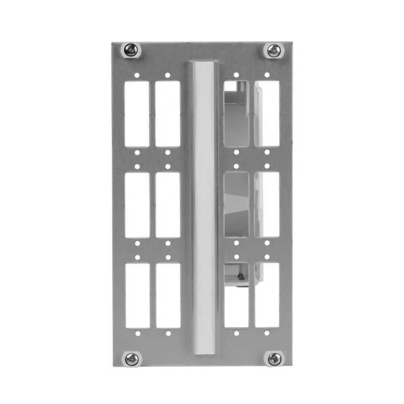 EFB-Elektronik 3U 14HP optinio modulio dėklas 12x SC Duplex, tuščias 53711.24