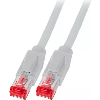 EFB Elektronik Cat.6A S/FTP LSZH tinklo kabelis, RJ45, pilkas, 0,25 m K8051.0,25