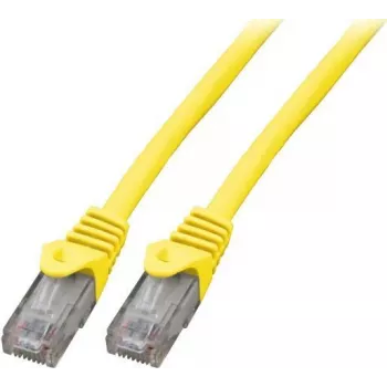 EFB-Elektronik Cat.5e U/UTP LSZH CCA komutacinis kabelis, RJ45, geltonas, 30 m K8110GE.30