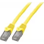 EFB-Elektronik Cat.5e U/UTP LSZH CCA komutacinis kabelis, RJ45, geltonas, 30 m K8110GE.30