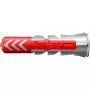 Fischer DuoPower 8x40 universali sieninė kaištis, 1200 vnt., pilka/raudona 564116