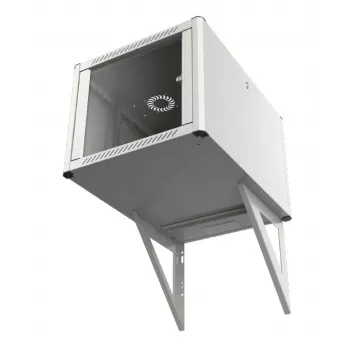 EFB atraminis elementas 800 mm gylio sieniniams tinklinių spintų korpusams RAL 9005, 2 dalių rinkinys (691900TS)