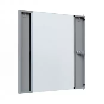 EFB Elektronik stiklinės durelės X-Rack sieniniam 12U korpusui, pilkos RAL 7035 spalvos (WGX-TUR12GR.G)