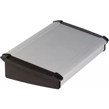 Bopla TOPLINE ATPH 1850-100 konsolinis korpusas, aliuminis, grafito pilkas (RAL 7024), 100 x 181 x 53 mm 92850100.MT6