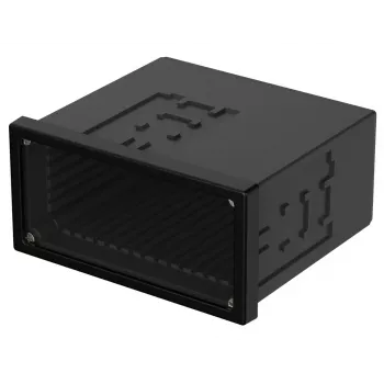 Bopla NGS 9408 UNINORM įmontuojamas korpusas, 96 x 48 x 85 mm, juodos spalvos RAL 9005, 17940801.MT1