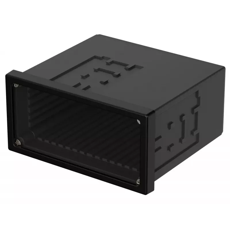 Bopla NGS 9408 UNINORM įmontuojamas korpusas, 96 x 48 x 85 mm, juodos spalvos RAL 9005, 17940801.MT1