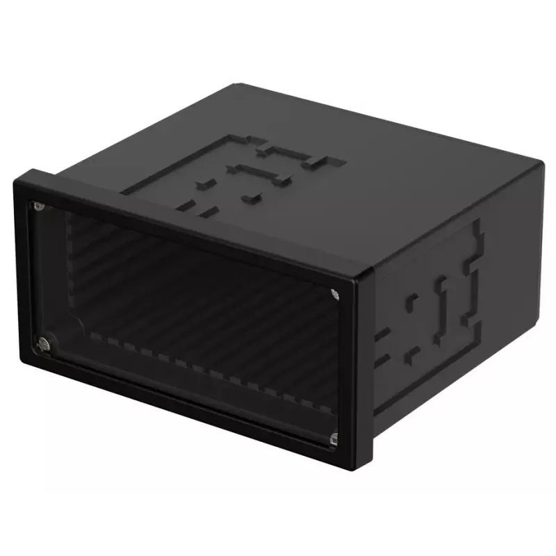 Bopla NGS 9408 UNINORM įmontuojamas korpusas, 96 x 48 x 85 mm, juodos spalvos RAL 9005, 17940801.MT1