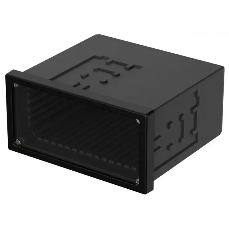 Bopla NGS 9408 UNINORM įmontuojamas korpusas, 96 x 48 x 85 mm, juodos spalvos RAL 9005, 17940801.MT1