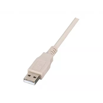 EFB IP67 USB 2.0 Type-A panelinė jungtis, M20 sriegis, 0,5 m kabelis, serviso prievadas IP67EBUSBA-A0,5FLHS