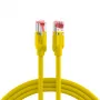 EFB RJ45 tinklo kabelis Cat.5e S/UTP PUR TM21 skirtas vilkimo grandinėms, geltonas, 10m K8032.10