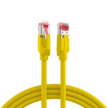 EFB Elektronik Cat.5e S/UTP PUR grandinės kabelis, RJ45, 7,5 m, geltonas K8032.7,5