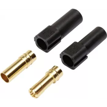 Reely XT150 auksuotu kontaktų jungčių rinkinys, 150A, juodas XT150 Black