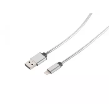 Exertis Connect Lightning kabelis 1 m, sidabrinis, 39910218