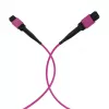 EFB Elektronik MTP-F/MTP-F 48 pluoštų matricos pataisos kabelis OM4, LSZH Erika Violet, Code A, 25m MTPF48MTPFOM4-25-A