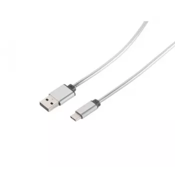 Exertis Connect 39910214 USB-C į USB-A laidas, 1 m, USB 3.2 Gen 1, sidabrinis