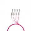 EFB Elektronik U-DQ ZN BH OM4 8G 1x8 LC-LC 10m Dca LSZH magistralinis kabelis O8322S10OM4