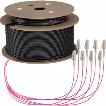 EFB Elektronik Trunk Cable U-DQ ZN BH OM4 8G 1x8 LC-LC 90m Dca LSZH - 90 m O8322S90OM4