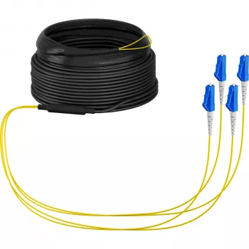 EFB Elektronik Trunkkabel U-DQ ZN BH OS2 4E 1x4 LC-LC 30m Dca LSZH G675A1 - Kabelis - 30 m O8303S30OS2