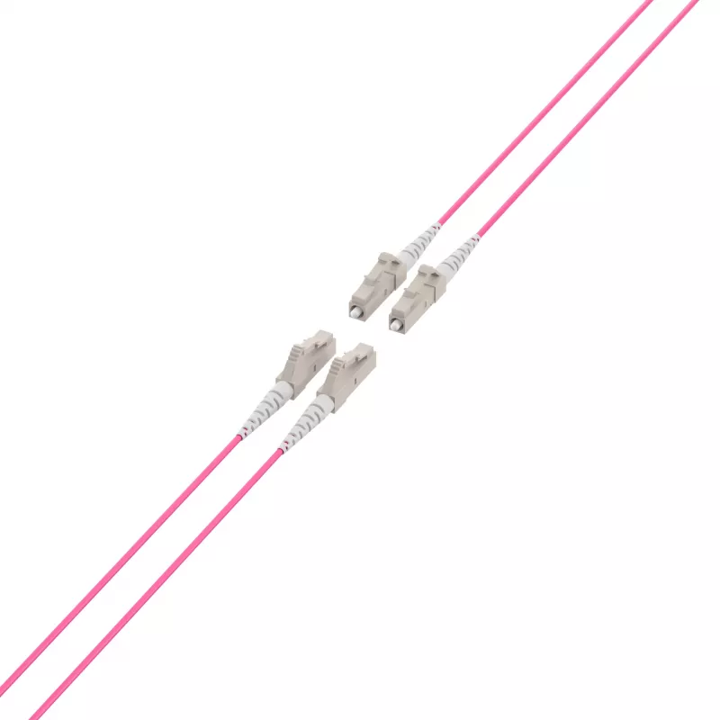 EFB Elektronik OM4 daugiamodis šviesolaidinis magistralinis kabelis, 4 pluoštai, LC-LC, 170 m, LSZH, Dca O8303S170OM4