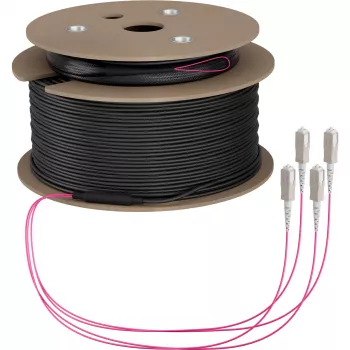 EFB Elektronik Trunk Cable U-DQ ZN BH OM4 4G 1x4 SC-SC 90m Dca LSZH - 90 m O8301S90OM4