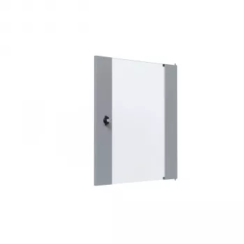 EFB Elektronik stiklinės durelės X-Rack sieniniam korpusui 15U, pilkos RAL7035, 3/3 WGX-TUR15GR.G