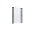 EFB Elektronik stiklinės durelės X-Rack sieniniam korpusui 15U, pilkos RAL7035, 3/3 WGX-TUR15GR.G