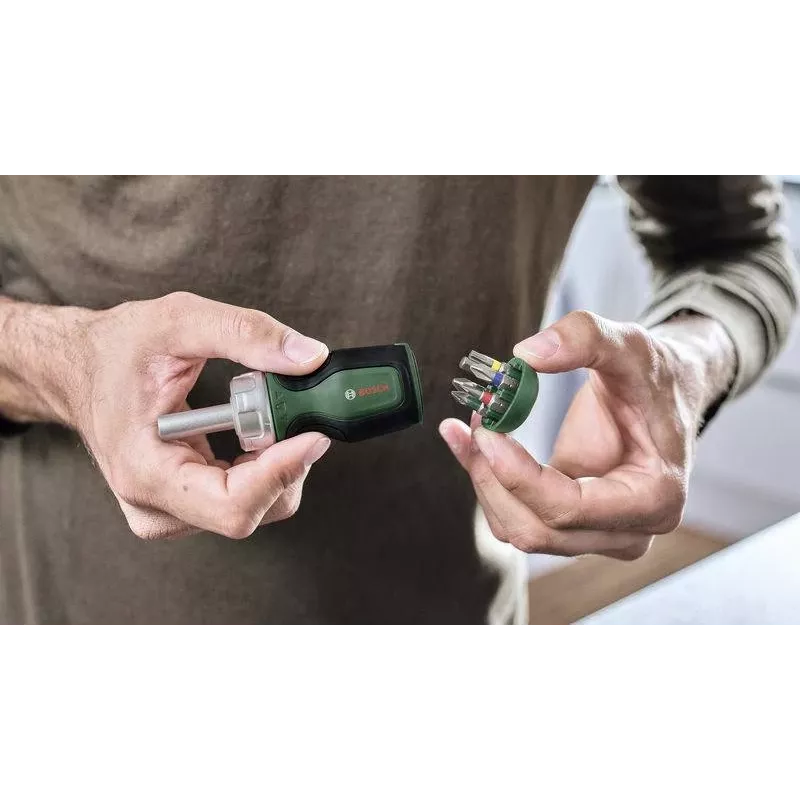 Bosch 1600A032UZ reketinis atsuktuvas su 6 antgaliais