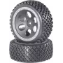 Reely 1:10 Buggy komplektiniai ratai Rally Hole-Design pilki 4 vnt. (RE-6549729)