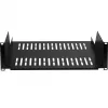 EFB Elektronik 19 inch 3U stovo lentyna, 450 mm gylio, 36 kg apkrova, RAL 9005 juoda 691650TS.3U450