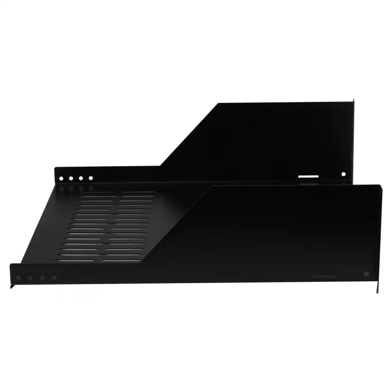 EFB Elektronik 19 inch 3U stovo lentyna, 450 mm gylio, 36 kg apkrova, RAL 9005 juoda 691650TS.3U450