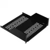 EFB Elektronik 19 inch 3U stovo lentyna, 450 mm gylio, 36 kg apkrova, RAL 9005 juoda 691650TS.3U450