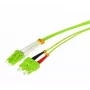 Tecline HD OM5 50/125 µm daugiamodis optinis komutacinis kabelis, LC Duplex į SC Duplex, žalios spalvos, 3,0 m 796LS03