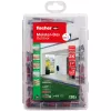 FISCHER Practical Helper lauko ir drėgnų patalpų kaiščių ir varžtų rinkinys, 130 dalių, 561385