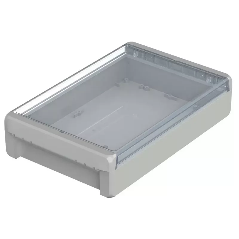 BOPLA CombiNorm-Connect sieninis korpusas, polikarbonatas, šviesiai pilkos spalvos (RAL 7035), 271 x 170 x 60 mm, IP65, IK08, UL 94 V-0 96026325